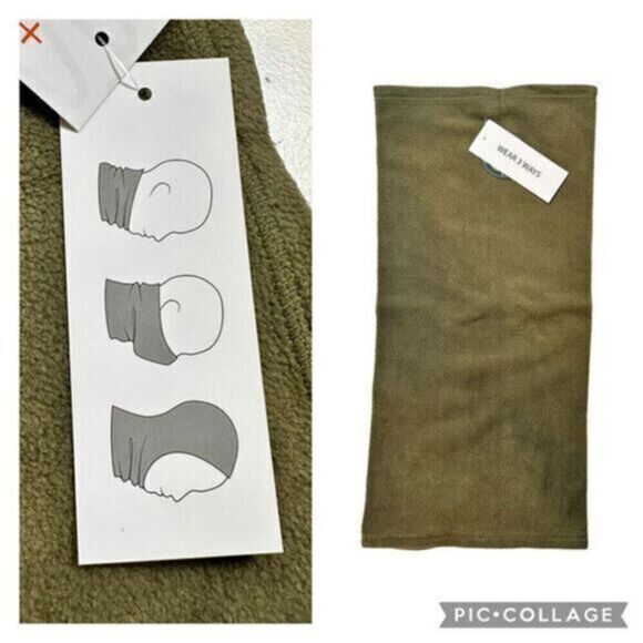 NWT Unisex Green 3 Way Gator Head covering - Picture 1 of 7